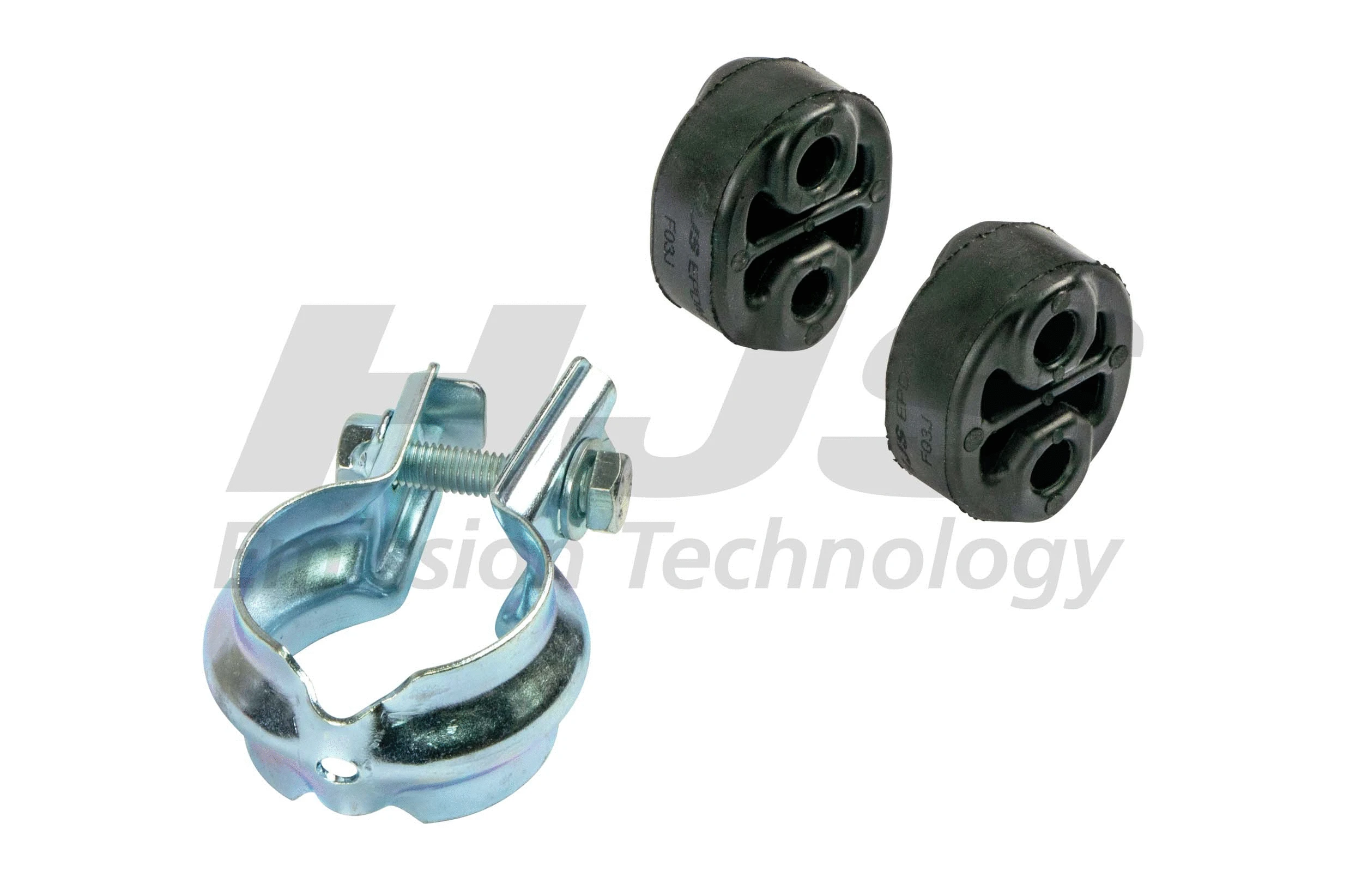 Kit d'assemblage, silencieux HJS 82 21 2963