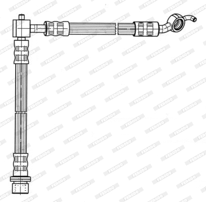 Flexible de frein FERODO FHY3201