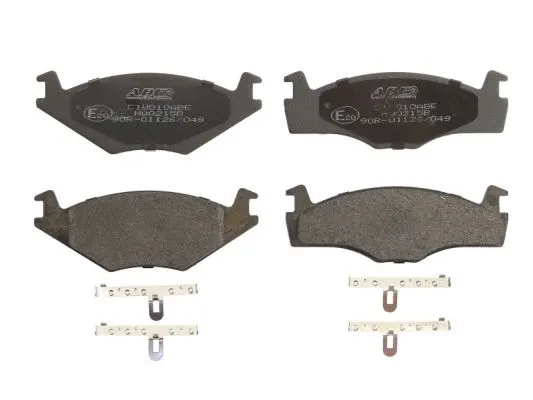 Kit de plaquettes de frein, frein à disque ABE C1W010ABE