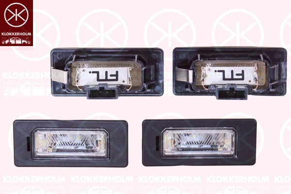 Projecteur antibrouillard KLOKKERHOLM 00290284