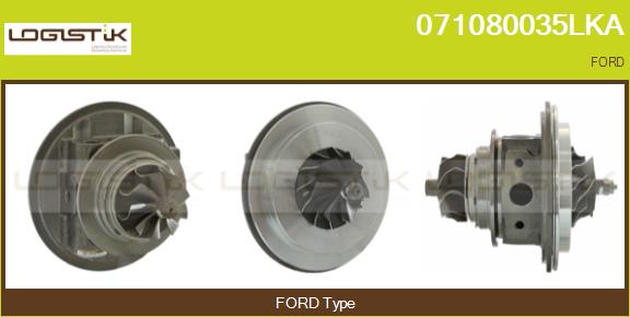 Groupe carter, turbocompresseur LGK 071080035LKA