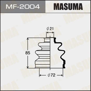 Jeu de joints-soufflets, arbre de commande MASUMA MF-2004