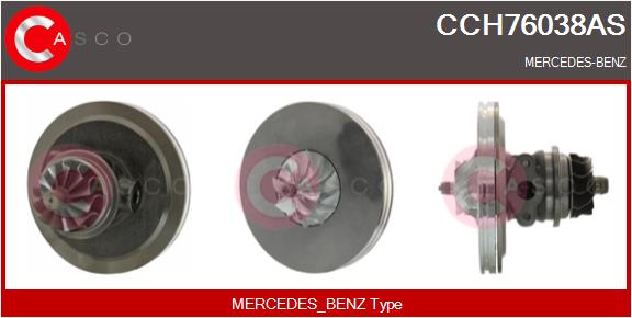 Groupe carter, turbocompresseur CASCO CCH76038AS