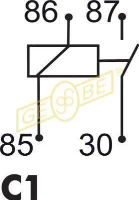 Débitmètre de masse d'air GEBE 9 5016 1