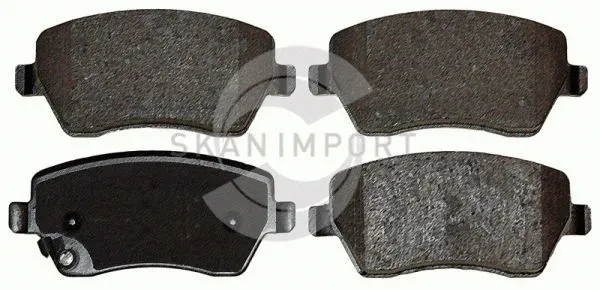 Kit de plaquettes de frein, frein à disque SKANIMPORT BVO 6814