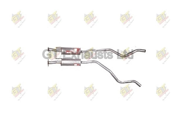 Silencieux central GT Exhausts GGM033