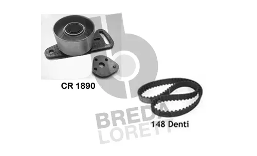 Kit de courroie crantée BREDA LORETT KCD0393