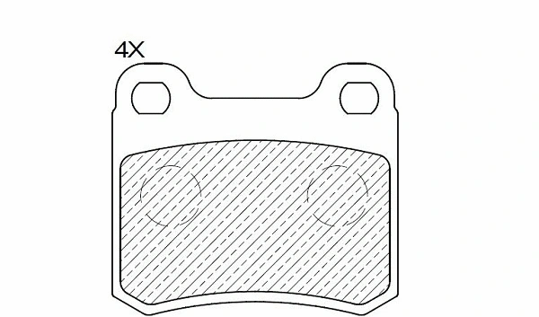 Kit de plaquettes de frein, frein à disque KLAXCAR FRANCE 24303z