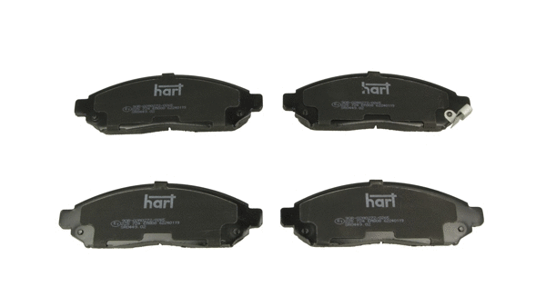Kit de plaquettes de frein, frein à disque HART 225 724