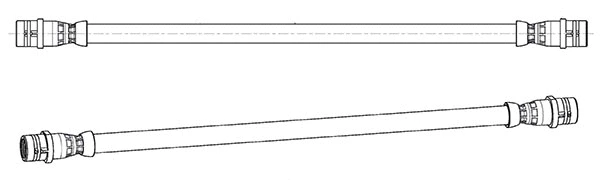 Flexible de frein CEF 514860
