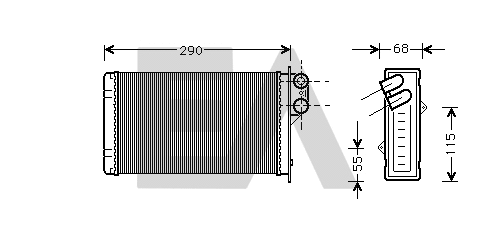 Système de chauffage EACLIMA 45C55005