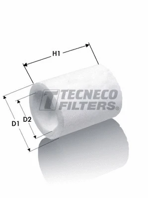 Filtre à carburant TECNECO FILTERS MT18