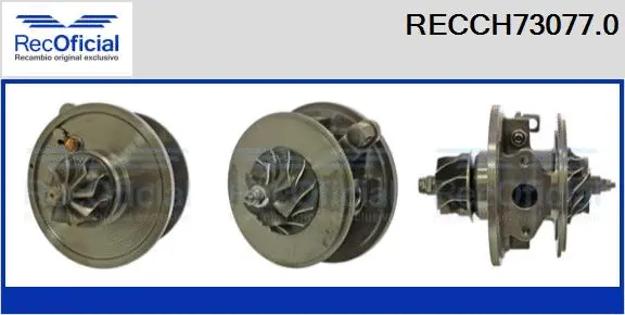 Groupe carter, turbocompresseur RECOFICIAL RECCH73077.0