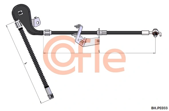 Flexible de frein COFLE 92.BH.PE033