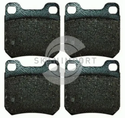 Kit de plaquettes de frein, frein à disque SKANIMPORT BH 7336