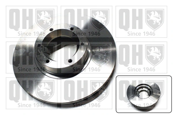 Disque de frein QUINTON HAZELL BDC5163