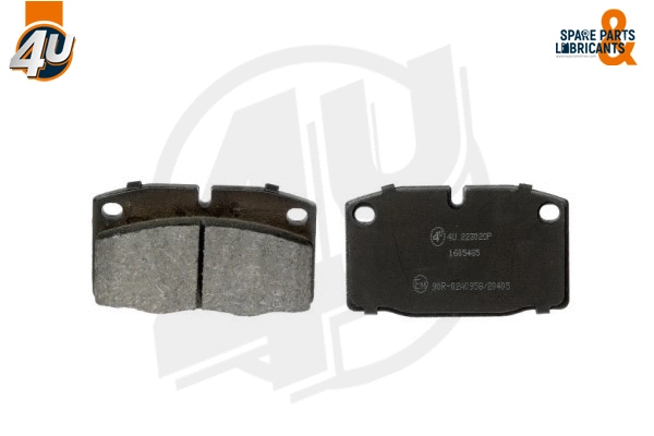 Kit de plaquettes de frein, frein à disque 4U Autoparts 22302OP