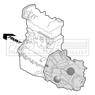 Support moteur FIRST LINE FEM3196