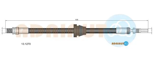 Flexible de frein ADRIAUTO 13.1270