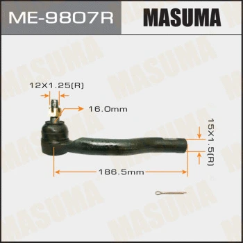 Rotule de barre de connexion MASUMA ME-9807R