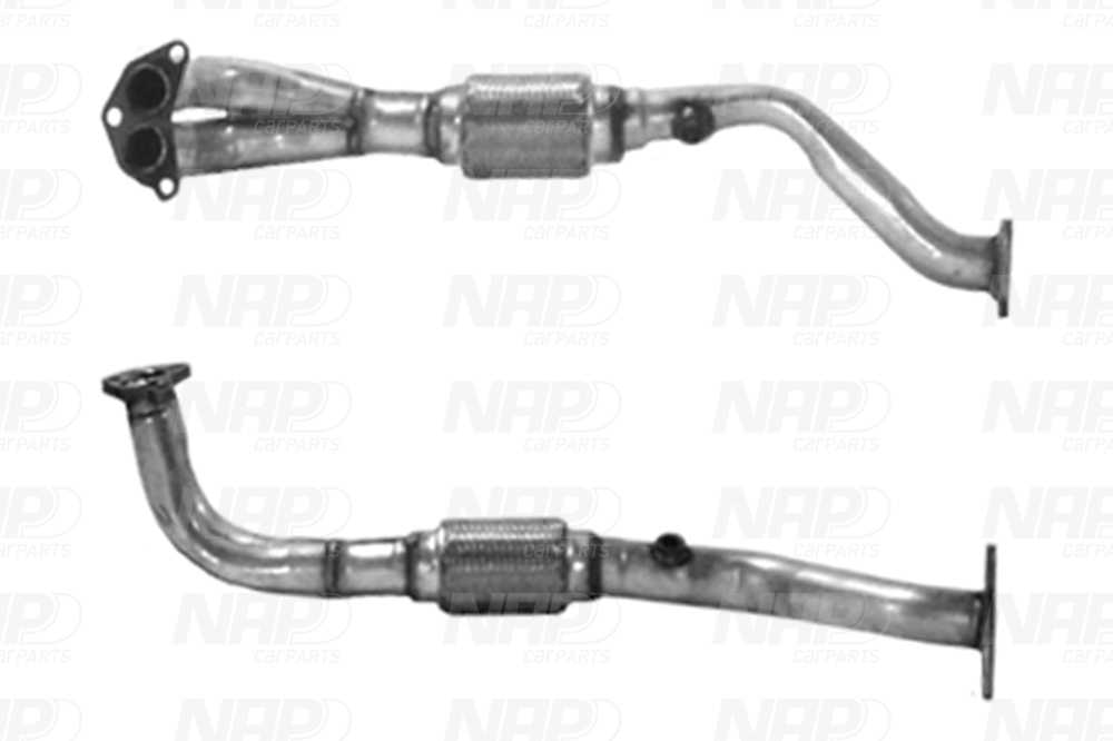Tuyau d'échappement NAP carPARTS CAF10568