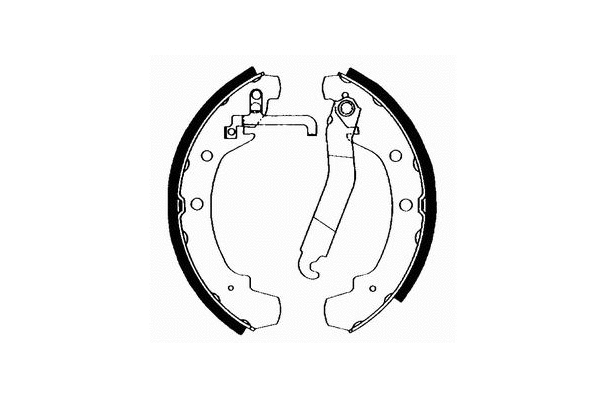 Jeu de mâchoires de frein SCT - MANNOL SS 514