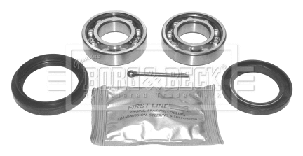 Kit de roulements de roue BORG & BECK BWK661