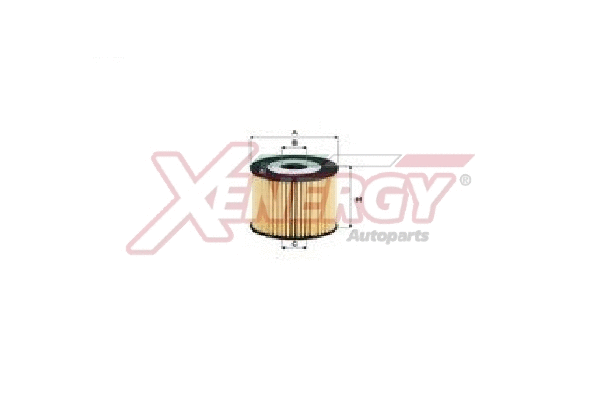 Filtre à huile AP XENERGY X1596748