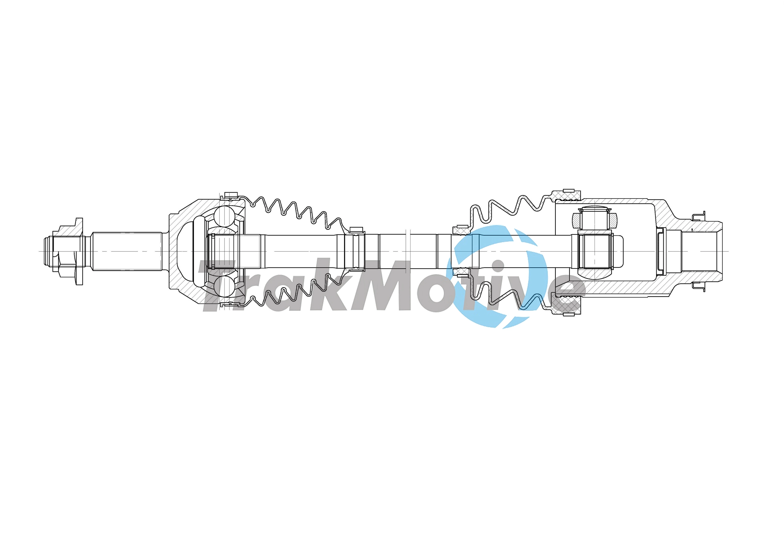 Arbre de transmission TrakMotive 30-2058