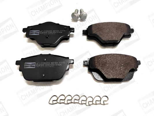 Kit de plaquettes de frein, frein à disque CHAMPION 573622CH