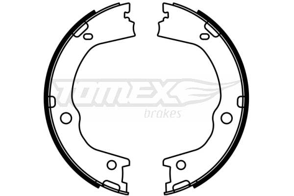 Jeu de mâchoires de frein TOMEX Brakes TX 23-06
