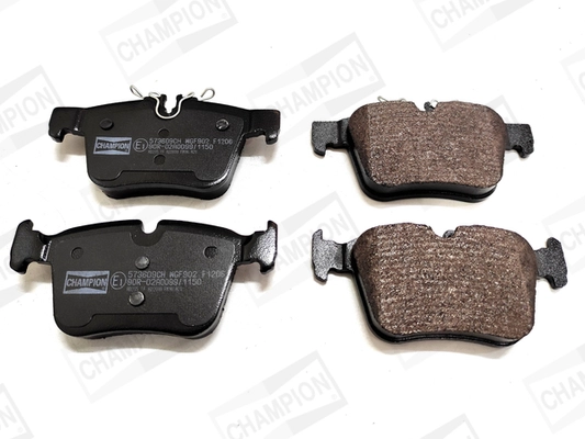 Kit de plaquettes de frein, frein à disque CHAMPION 573609CH