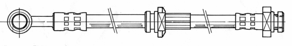 Flexible de frein CEF 510878
