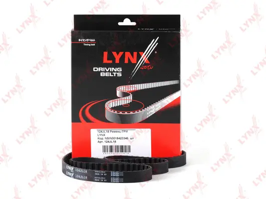 Courroie crantée LYNXAUTO 124JL18