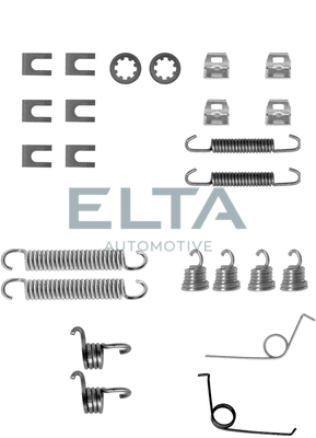 Kit d'accessoires, mâchoire de frein ELTA AUTOMOTIVE EA8058