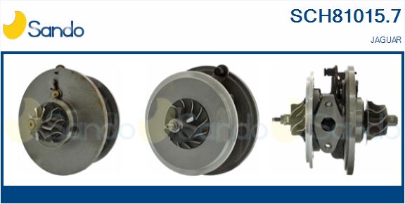 Groupe carter, turbocompresseur SANDO SCH81015.7
