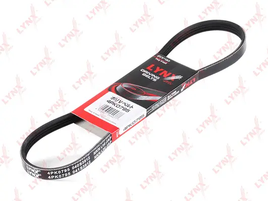Courroie trapézoïdale à nervures LYNXAUTO 4PK0795
