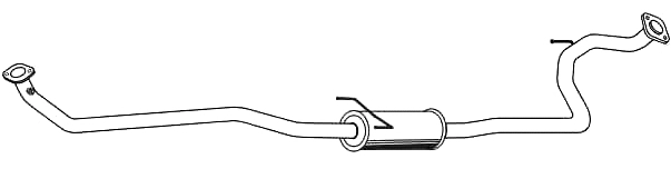 Silencieux central VEGAZ GmbH TS-492