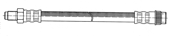 Flexible de frein CEF 510906