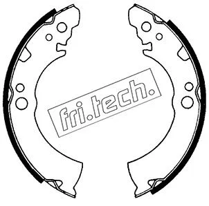 Jeu de mâchoires de frein fri.tech. 1067.163