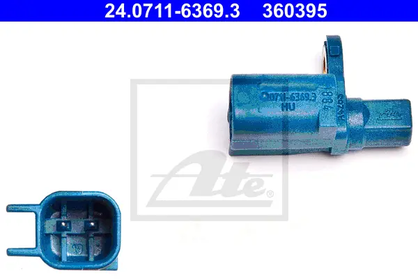 Capteur, vitesse de roue ATE-APAC 24.0711-6369.3