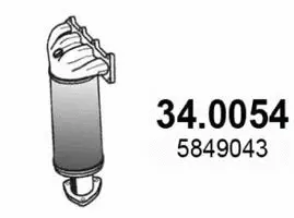 Catalyseur ASSO 34.0054