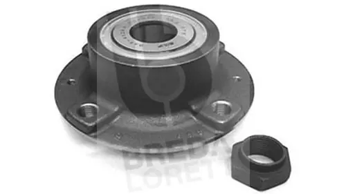 Kit de roulements de roue BREDA LORETT KRT2668