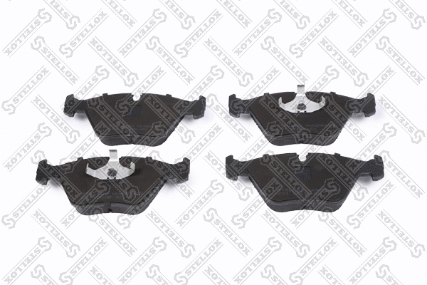 Kit de plaquettes de frein, frein à disque STELLOX 281 000B-SX