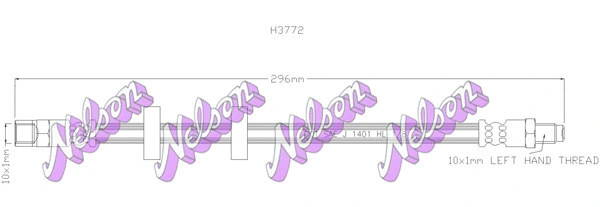 Flexible de frein KAWE H3772
