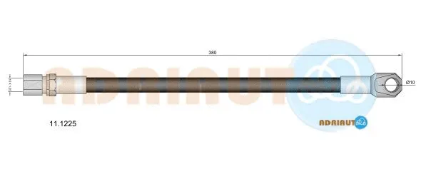 Flexible de frein ADRIAUTO 11.1225