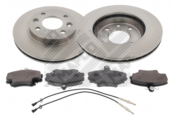 Kit de freins, frein à disques MAPCO 47154