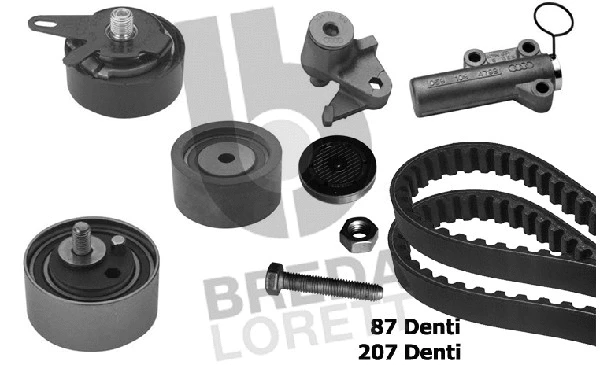 Kit de courroie crantée BREDA LORETT KCD0157