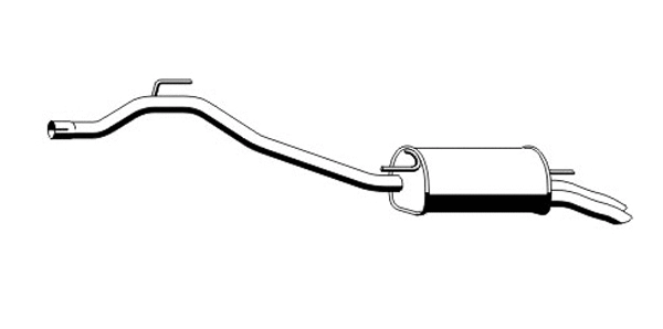 Silencieux arrière VEGAZ GmbH VS-348