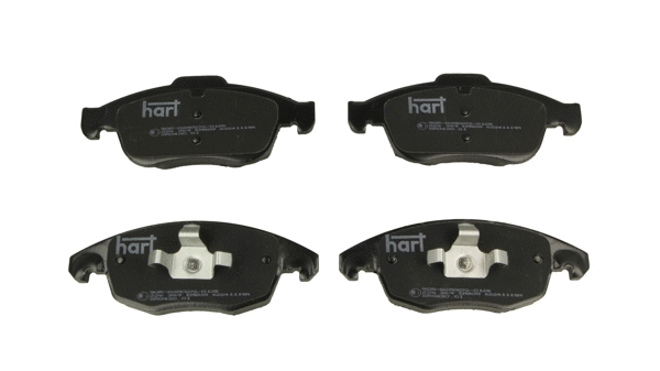 Kit de plaquettes de frein, frein à disque HART 226 369
